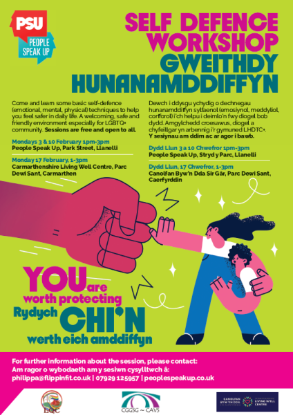 People Speak Up - Self Defence Workshop