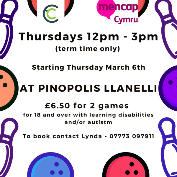 Bowling fun for people with Learning disabilities