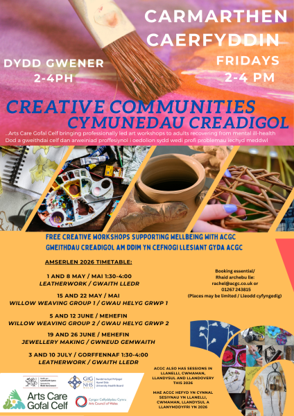 Creative Communities - Cymunedau Creadigol - Carmarthen/Caerfyrddin